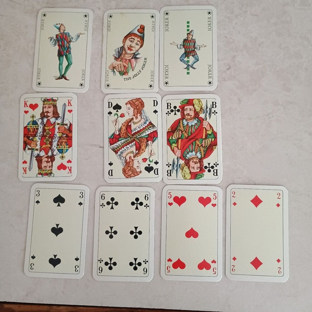 VintageSet of Mini PLAYING CARD Decks Germany  Patience